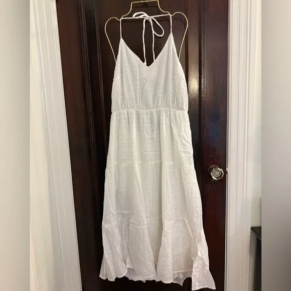 Lulu's White Midi Dress - Picture 1 of 6